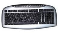 A4 TECH KB21 GRİ-SİYAH Q USB MM KLAVYE